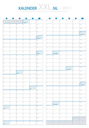 jaarkalender 2015